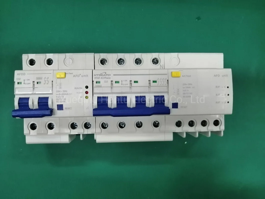 Price for 3phase 4pole 6ka Breaking Capacity 63A Afdd (afci) Arc Fault Detection Devices (AFDD)